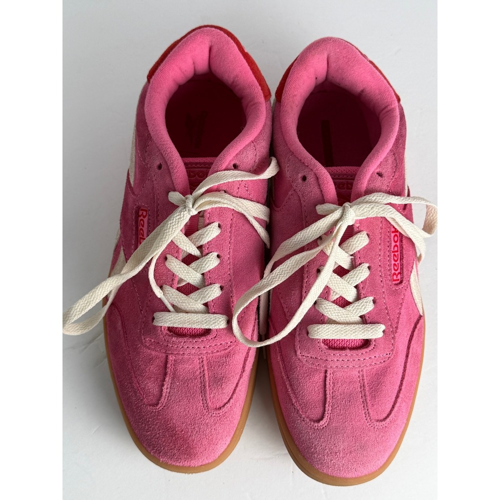 Reebok Club C Revenge Pink Suede Gum Sole Sneakers Womens 8 FFC0092429
